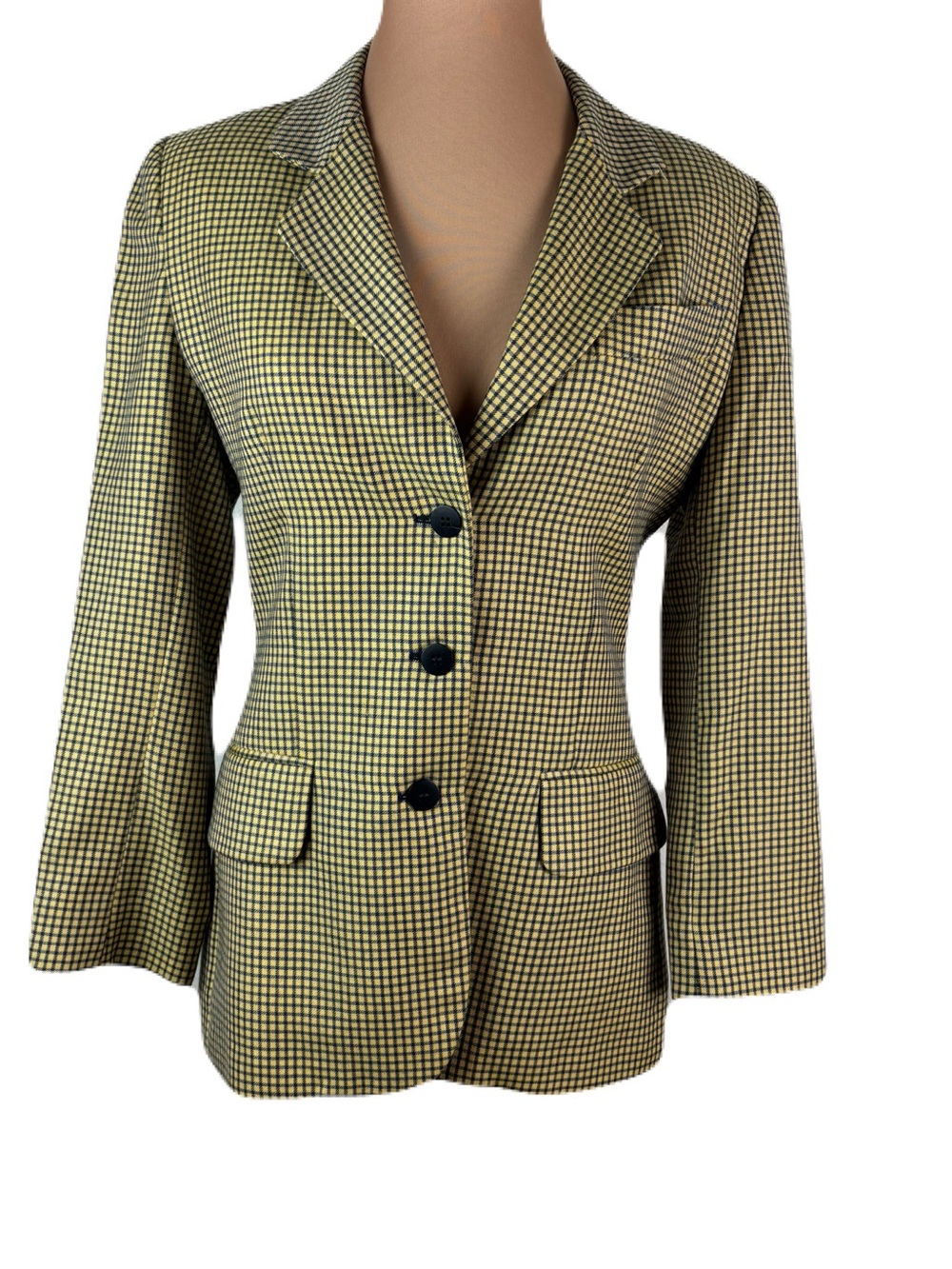 Vintage Barneys NY Cashmere Single Breasted Blazer - Picture 2 of 5